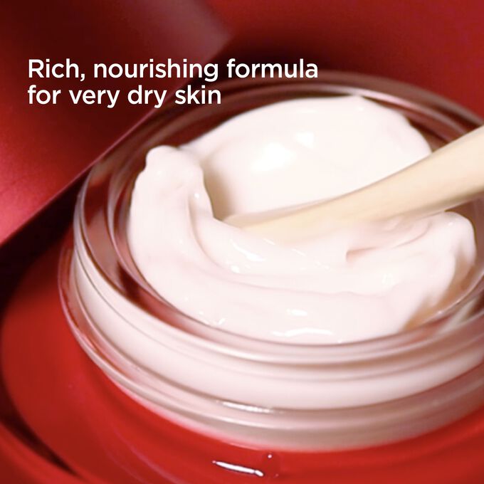 Super-Restorative Night Cream Dry skin texture in jar