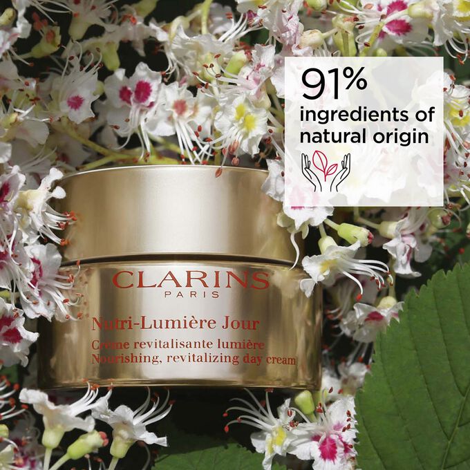 Nutri-Lumière Day Cream with 91% natural origin ingredients
